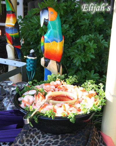 Elijah's Catering San Diego, Shrimp Cocktail.